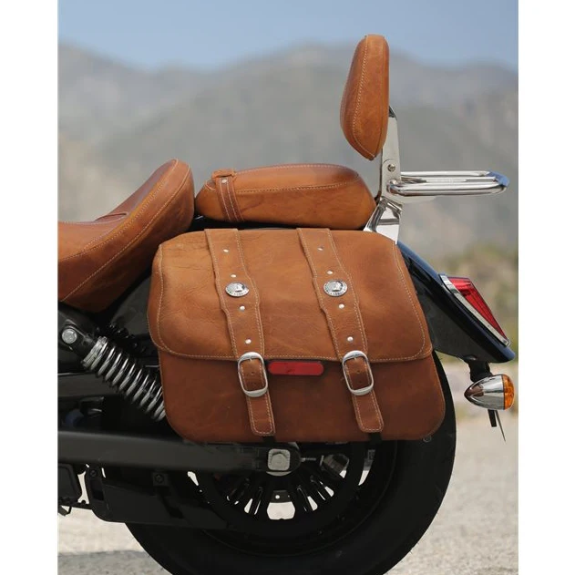 RUOCH Pillion Leather Motorcycle Passenger Seat For Indian Scout & Scout Sixty 2015-2018   -1