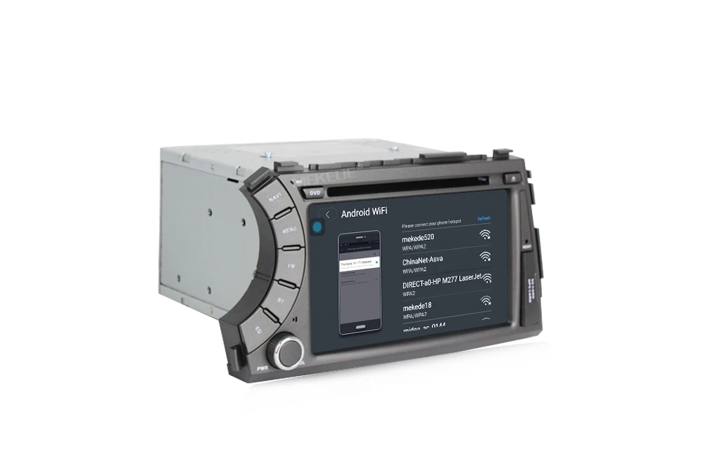 Best HD 2G RAM Android 7.1 2 DIN Car DVD for ssangyong Actyon Kyron with car gps radio for ssangyong actyon kryon 1080p support SWC 20