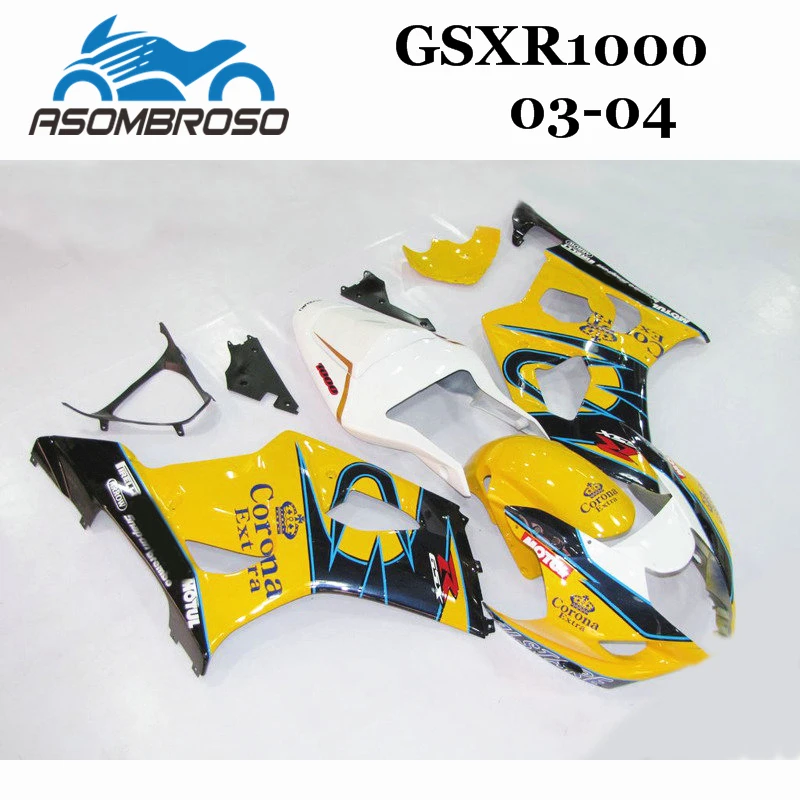 Cheap Motorcycle Fairing set for Suzuki 2003 2004 GSXR1000 03 04