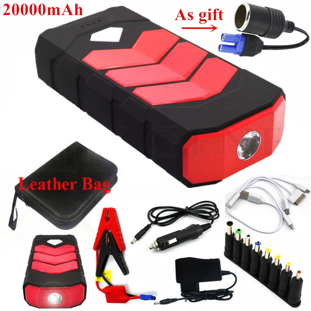 

Promotion Emergency 20000mAh Car Jump Starter Power Bank 12V 400A Peak Starting Device Petrol Diesel Car Charger For Car Battery