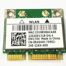 SSEA для Dell 3442 3441 3542 5420 7420 P33G N421R 5425 DW1704 Wi-Fi Bluetooth 4,0 Беспроводной Половина мини PCIe Карты