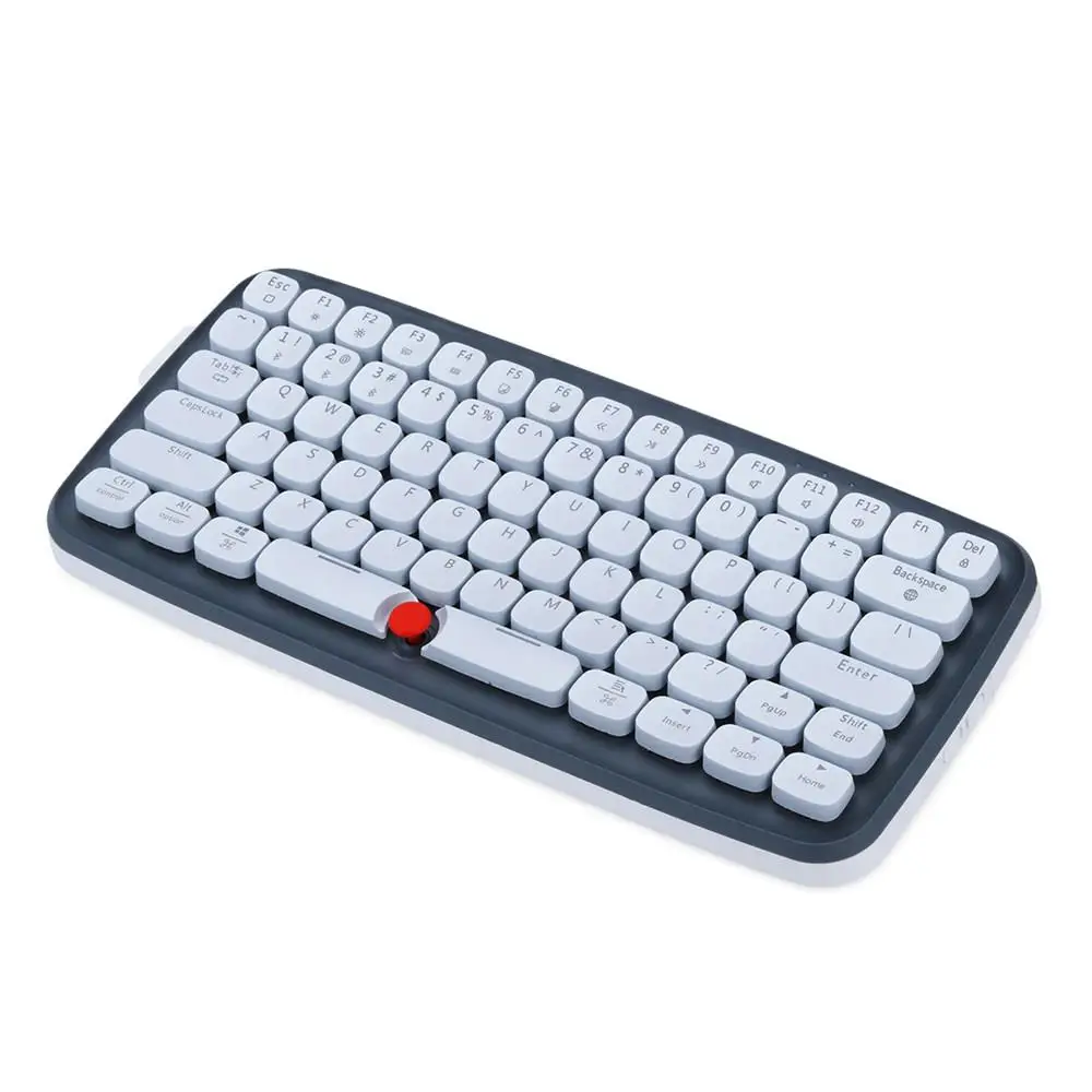 Ajazz ZERO Bluetooth беспроводной Двухрежимная механическая клавиатура 79 ключ RGB