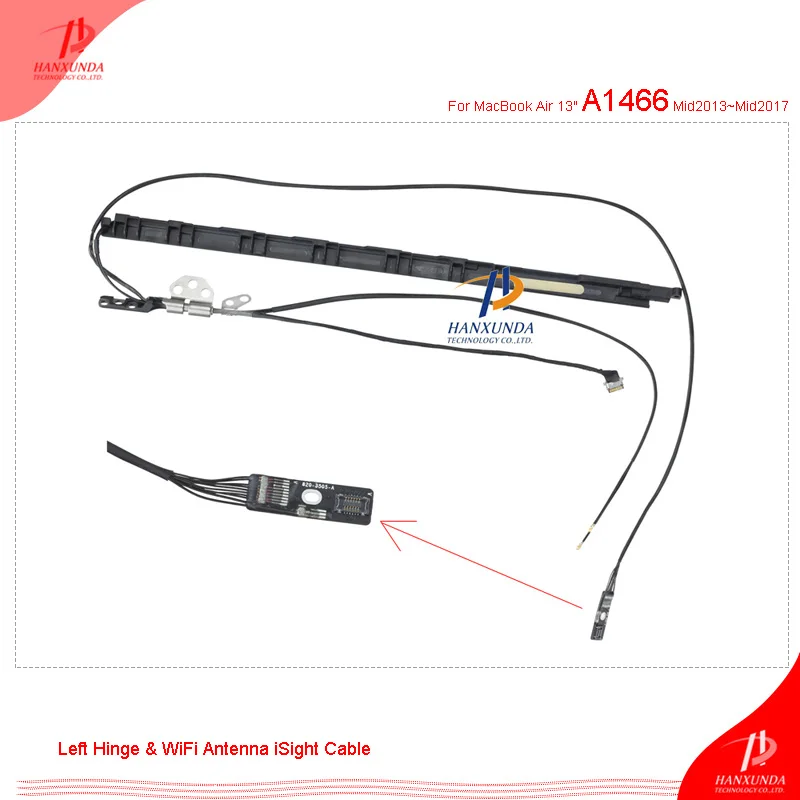 

NEW Left Hinge & WiFi Antenna iSight Cable for MacBook Air 13" A1466 2012 2013