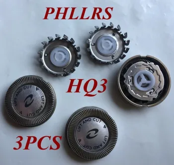 

3PCS HQ3 replace head razor blade for philips hq4 hq55 hq56 electric shaver HQ6831 HQ6842 HQ6843 HQ6844 HQ6849 HQ6853 HQ6854