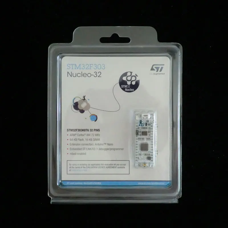 1 шт. х NUCLEO-F303K8 ARM STM32 Nucleo макетная плата с STM32F303K8T6 MCU NUCLEO F303K8