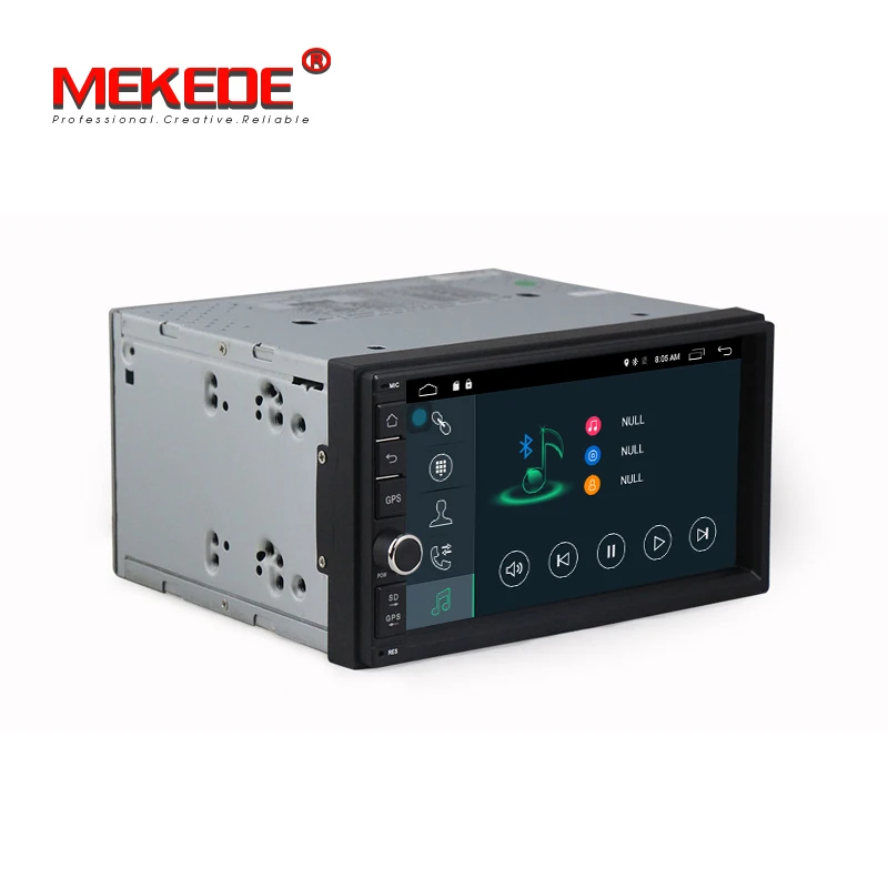 Best HD 1024X600 Android 7.1 Quad Core 16GB Flash Universal Double 2 din 2Din Car dvd player Stereo GPS Navigation Radio DDR3 4G Wifi 4