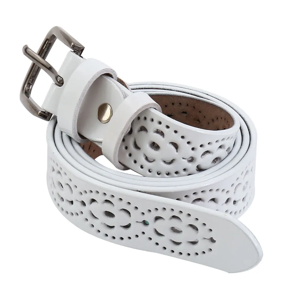 

New Women Fashion Wide Genuine Leather Belt Woman Without Drilling Luxury Jeans Belts Female Top Quality Straps Ceinture Femme