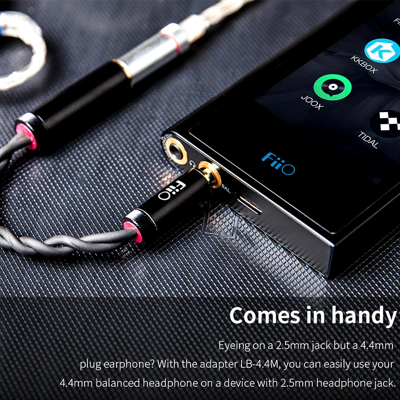 Адаптер Fiio LB 4.4M (LB 4 M) разъем мм 2 5 для наушников FIIO player M9 Q5 X7II|Кабели VGA| |