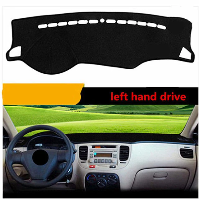 For KIA Rio Left-hand Drive 1PC Car Dashboard Mats Cover Sun Shade Capter Styling | Автомобили и мотоциклы