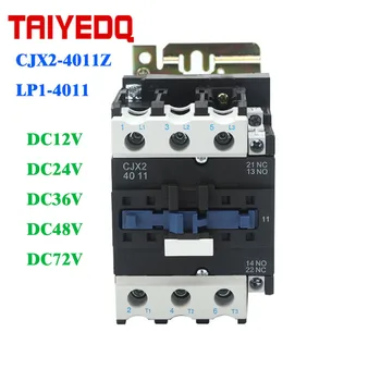 

DC contactor CJX2-4011Z DC Magnetic Contactor 40A LP1-4011 contactors DC12V 24V 48V 110V motor protection Switch