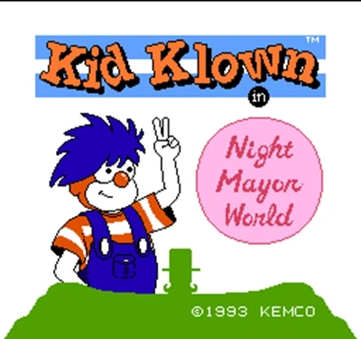 Kid Klown (U) 60 контактов 8 бит игровая Карта | Электроника