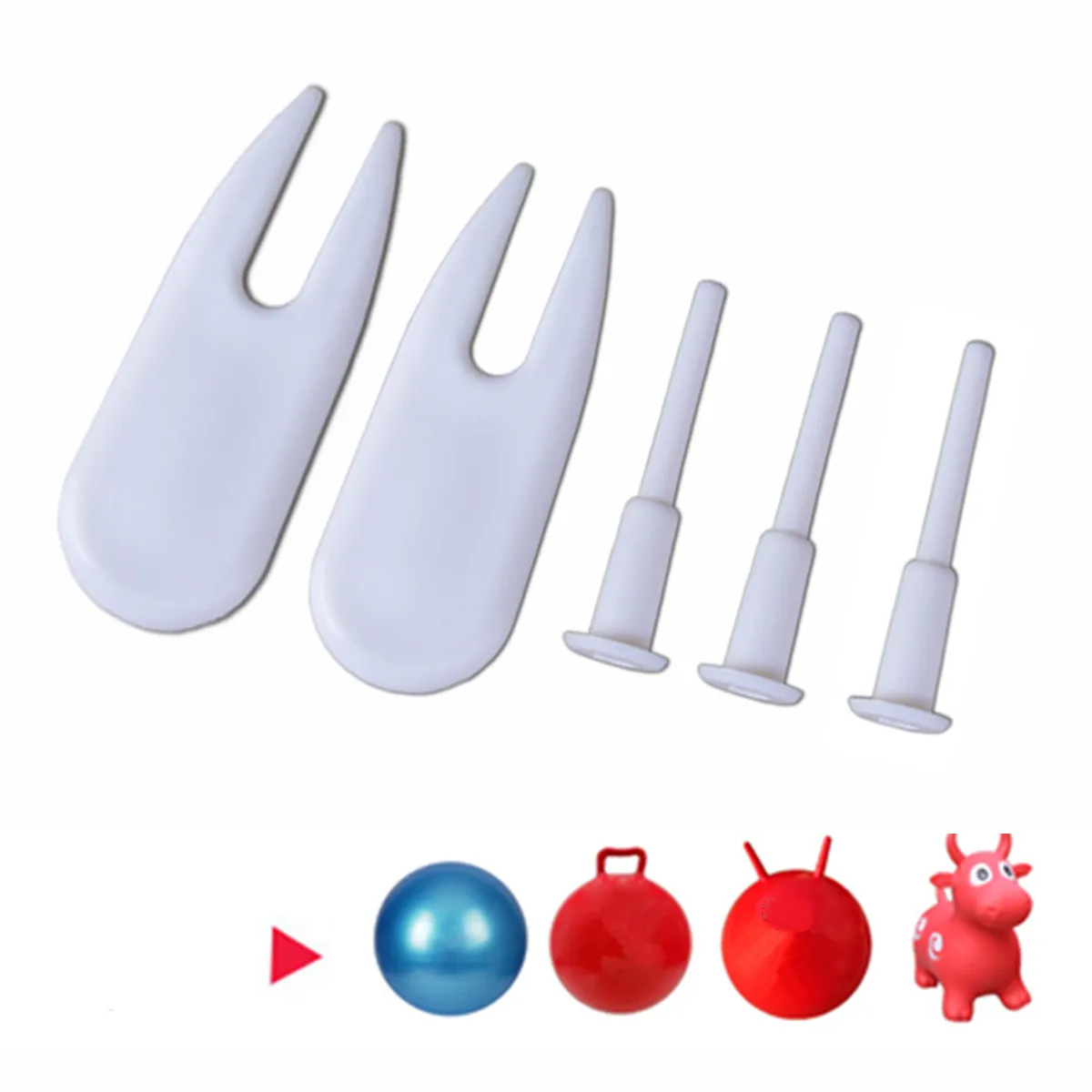 5Pcs New Exercise Sport Fitness Inflatable Yoga Ball Air Stopper Plug Puller Pump Replacement Fitness Equipment Universal