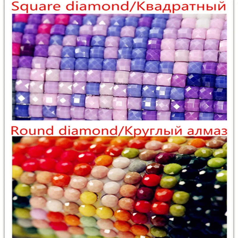 Новинка 5D DIY Алмазная вышивка полная квадратная мозаика лисица круглая картина