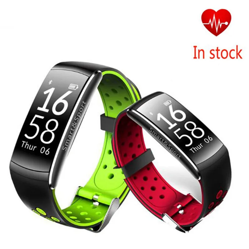 Pulsometer Watches Blood Pressure Smart Band Pedometre Vibrating Alarm