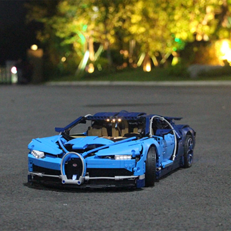 

20086 Technic Car Series Supercar Bugattis Model Building Blocks Bricks Sets Kids Toys Compatible with New 42083 Assembly Gifts