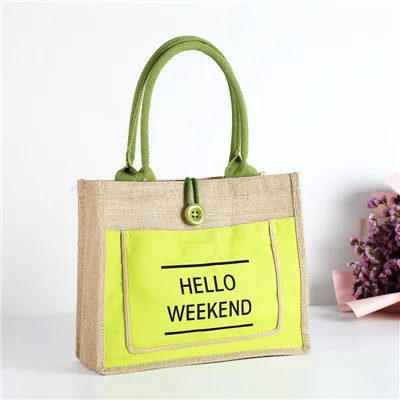 SWDF Высококачественная Вместительная женская Повседневная сумка через плечо, Женская Повседневная сумка, свежая пляжная сумка для покупок, Женская Холщовая Сумка - Цвет: 35x30x14
