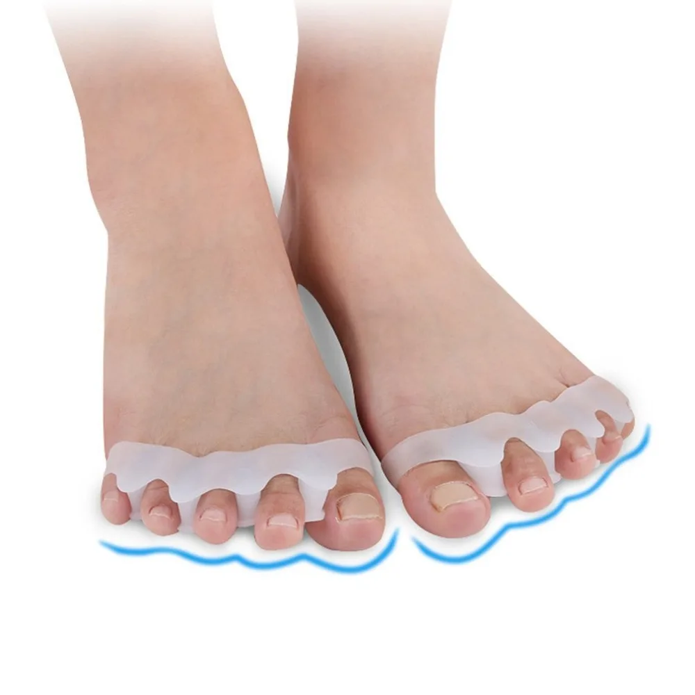 Gel Toe Separator Toe Bunion Relief Toe Straightener Toe Stretchers for Men and Women Quickly Alleviating 1 Gel Toe Separator Toe Bunion Relief Toe Straightener Toe Stretchers for Men and Women Quickly Alleviating 3