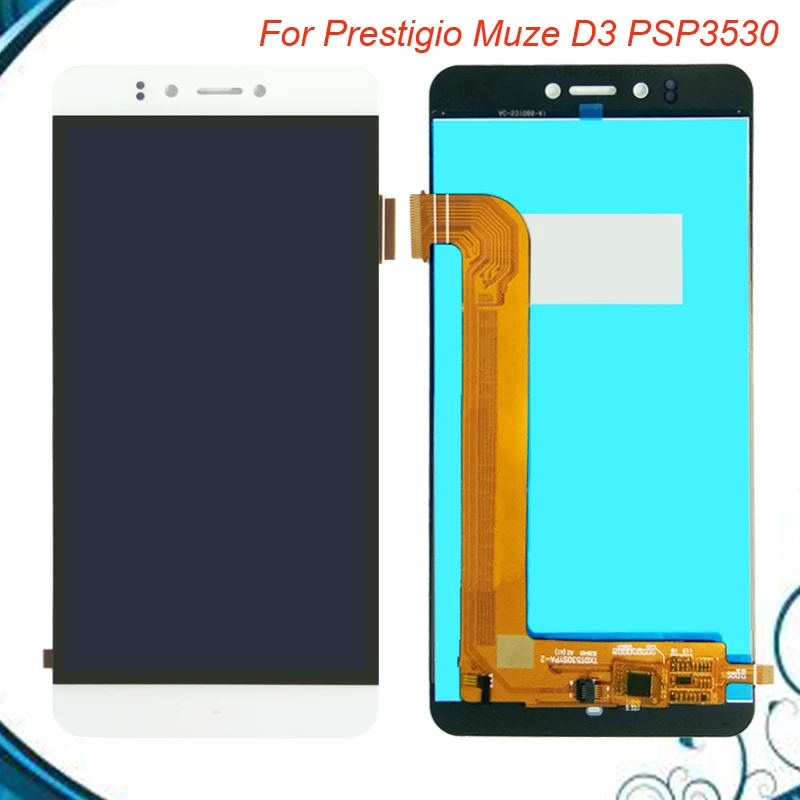 Tanie 5.3 dla PSP 3530 PSP3531 DUO wyświetlacz LCD + ekran dotykowy wymiana Digitizer montażowe dla obsługi Prestigio Muze E3 Muze d3 PSP3530Duo
