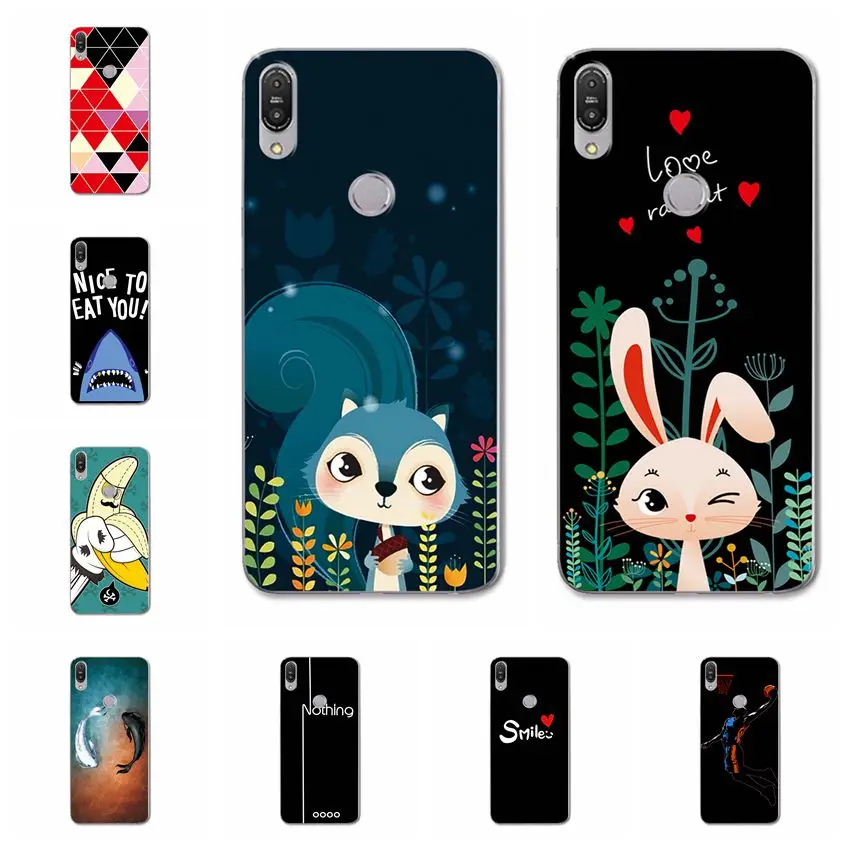

Coque For Zenfone ZB601KL Cases Bunny Animal Soft TPU Phone Shell Fundas For Asus Max Pro M1 ZB602KL X00TD Fundas Back Cover