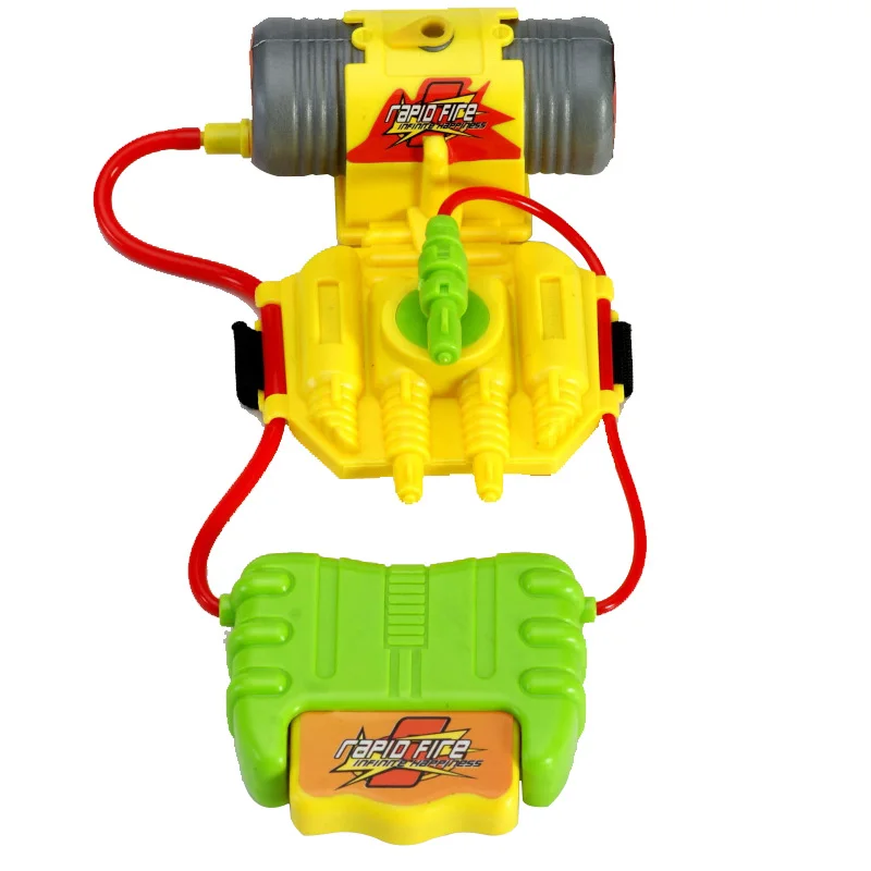 Интеллектуальный детский любимый летние пляжные игрушки развивающий водяной бой пистолет плавание наручные Водяные Пистолеты - Цвет: Yellow