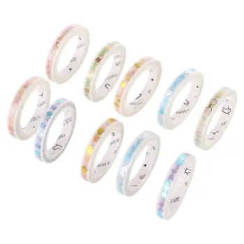 

5m DIY Thin Washi Tape Decorative Scrapbooking Planner Masking Adhesive Sticker