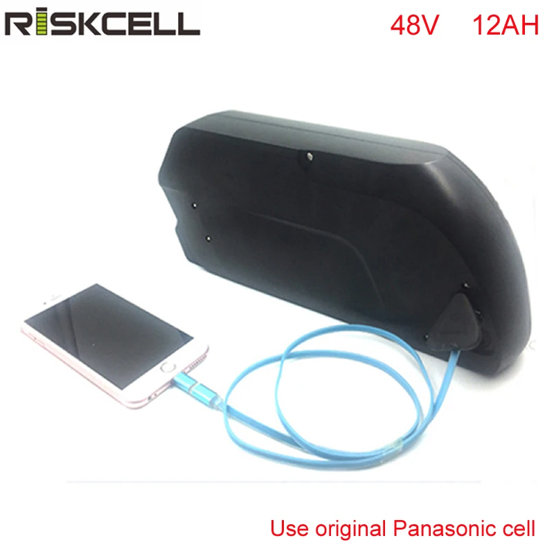 

High power Tigershark electric bicycle battery 48v 12ah ebike battery pack for 48v 750w 1000w electric bike For Panasonic Cell