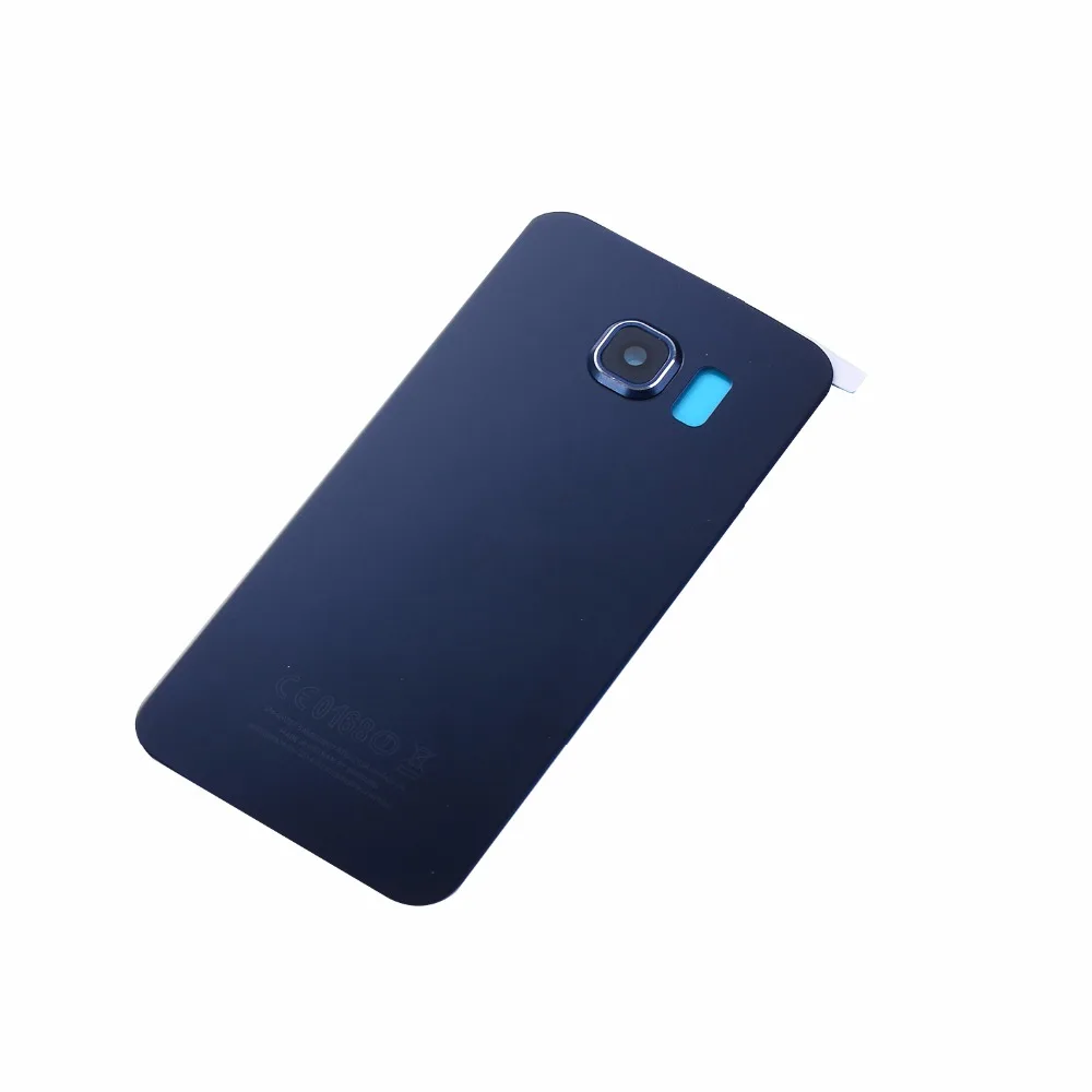 Для Samsung Galaxy S6 G920F edge plus G925F G928F стеклянная задняя крышка батарейного отсека +