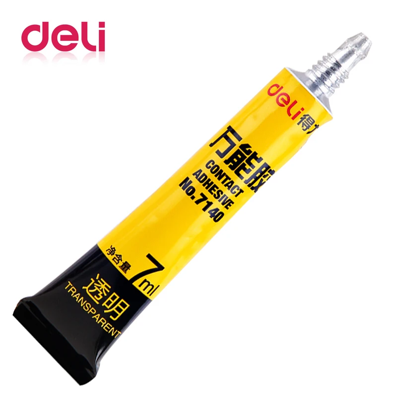 Deli 1pcs Liquid Glue for Glass Metal Ceramic Stationery Office Material Contact Adhesive Super all-purpose adhesive | Канцтовары для
