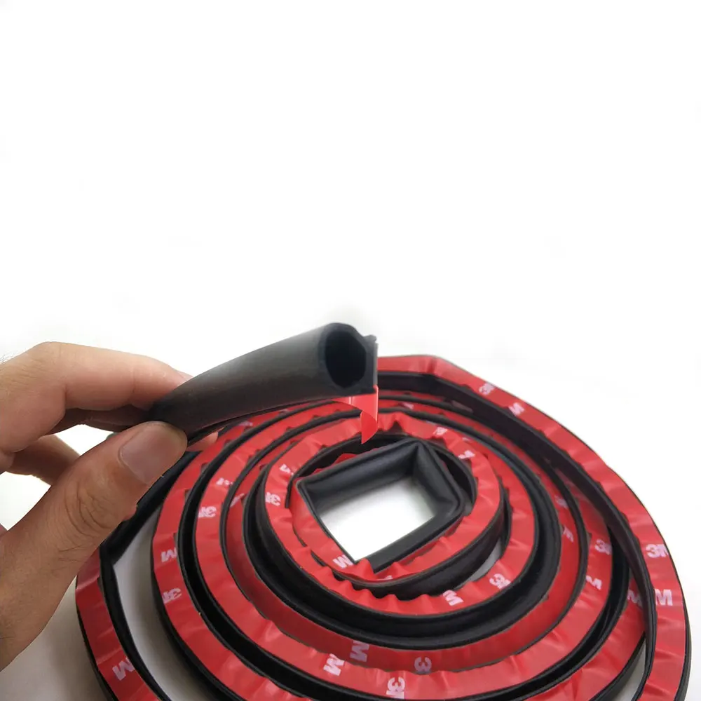 Grande tipo d Sadia do Carro Sela a Tira de Borracha Porta do Carro Auto-parceiro Medidores Isolação Anti Ruído Borracha 3m Fita Adesiva Selo 6 Que 9 High Quality Automóveis e motos