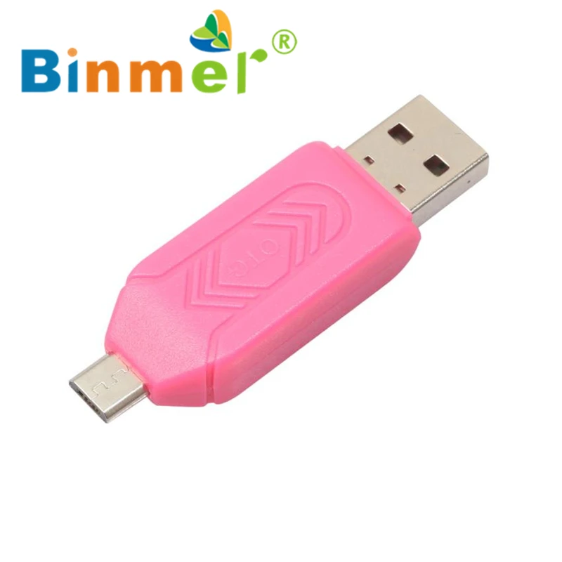 Mini-USB 2.0 + OTG Micro SD/SDXC TF Card Reader адаптер U диск _ KXL0524