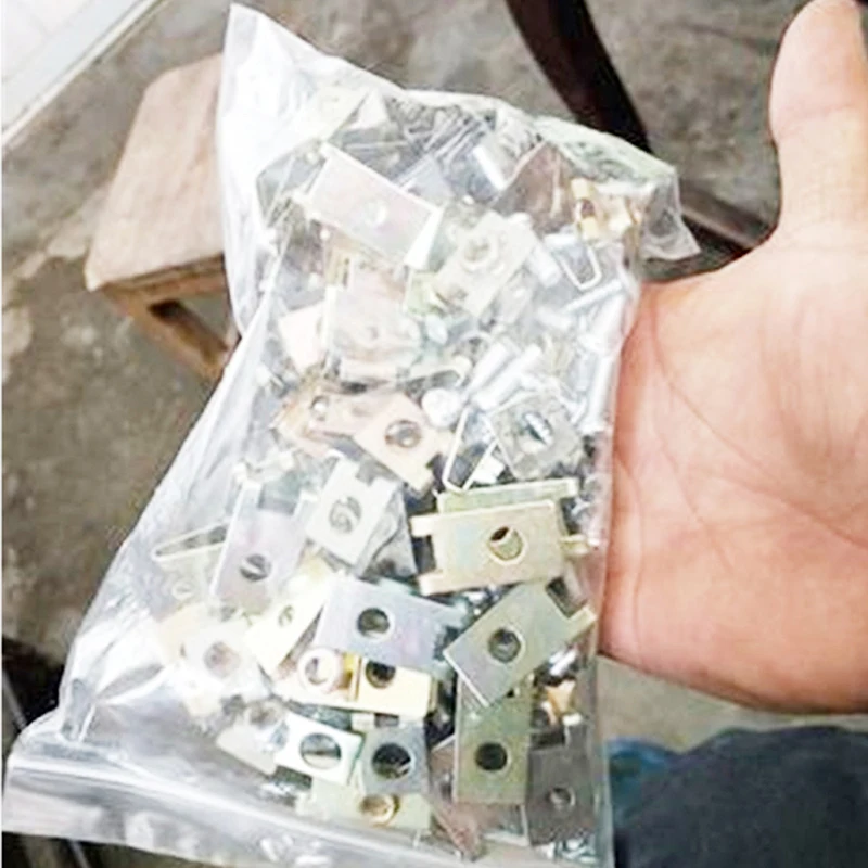 

100Pack~Auto Fastener Car Body Door Panel Trims Fixed Screw U Type Gasket Clips