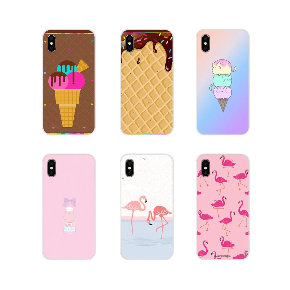 For Xiaomi Mi4 Mi5 Mi5S Mi6 Mi A1 A2 5X 6X 8 9 Lite SE Pro Max Mix 2 3 2S Custom Case Unicorn Cofffee Milk Flamingo Ice Cream | Мобильные