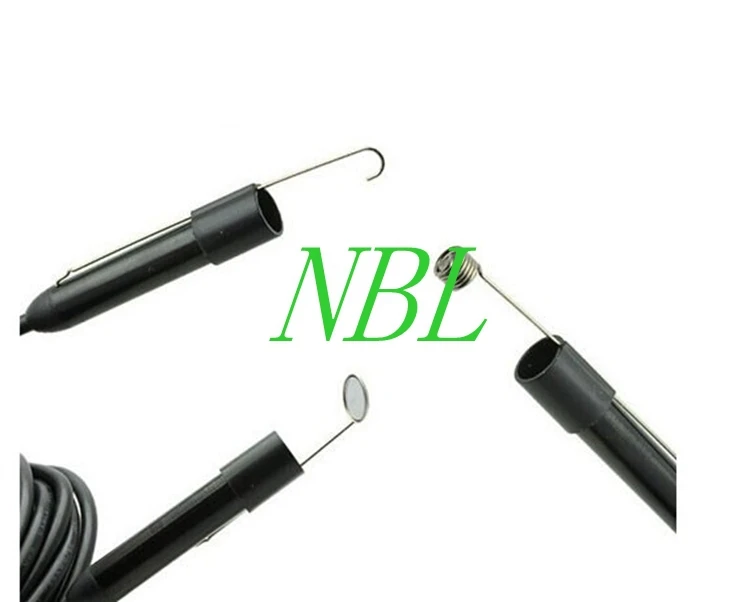 Mini 2MP PAL Pinhole USB endoscopio 6 * LED 1/6 VGA CMOS 1600*1200 HD impermeable 20M 9mm alambre e