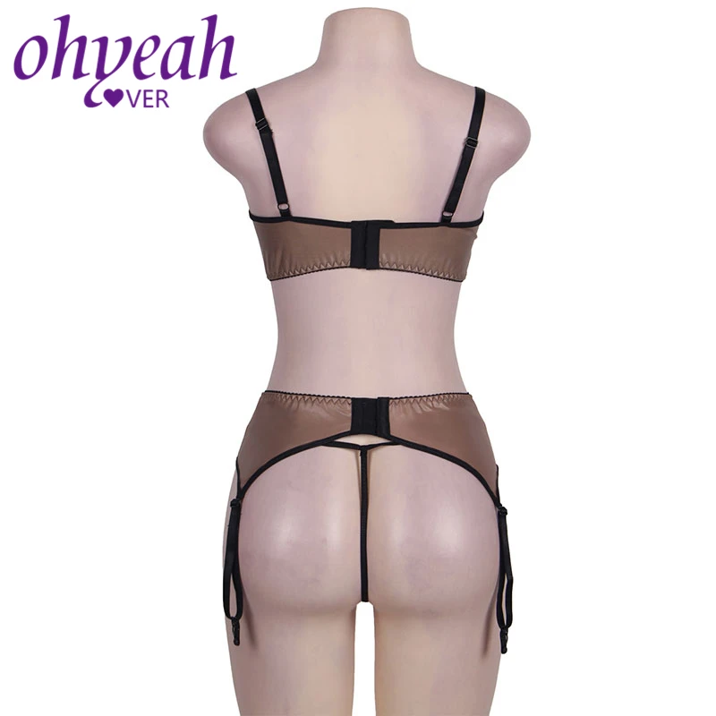 Ohyeahlover Women Open Cup Bra Set Sex Lingerie Erotic Plus Size 5XL Feminino Lace Push Up Bra Intimo Donna Sexy Hot RM80313 Ohyeahlover Women Open Cup Bra Set Sex Lingerie Erotic Plus Size 5XL Feminino Lace Push Up Bra Intimo Donna Sexy Hot RM80313