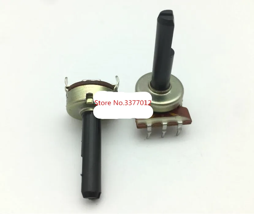 2pcs/lot High quality switch 161 type single potentiometer B50K half shaft length 25MM amplifier volume | Обустройство дома