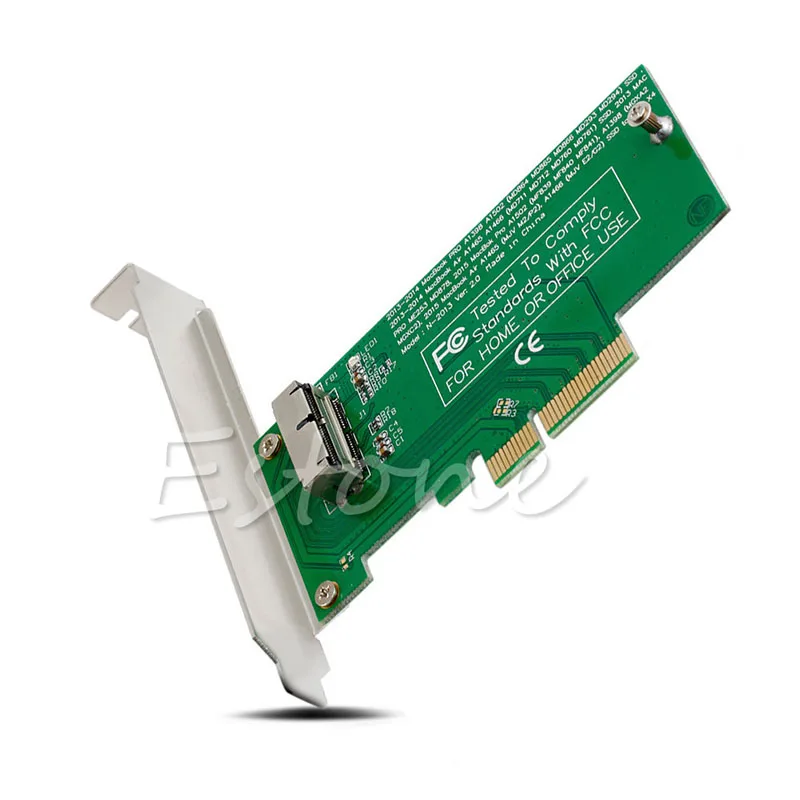Новая карта адаптера для PCI E X4 apple 2013 2014 2015 MacBook Air A1465 A1466 SSD высокое качество Прямая