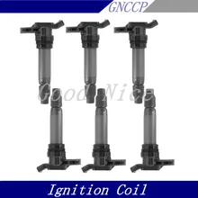 

6 PCS IGNITION COIL For VOLVO S60 S80 V70 XC60 XC70 XC90 3.0 3.2 OEM 099700-1070 6G9N-12A366 30684245 1192633-001 UF594