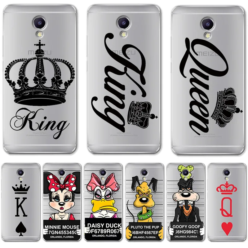 

Luxury Mickey Minnie For Meizu M3S M5 M5S M5C M6 M3 M5 M6 Note U10 U20 Cover Case Coque Capinha Etui joker stitch venom cute