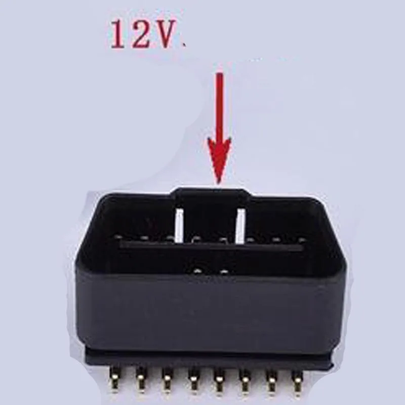 OBD II OBD2 90 градусов 16 контактный разъем адаптера провода розетки авто