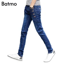 Новое поступление джинсы мужские модные эластичные мужские джинсы высококачественные удобные тонкие мужские брюки, синие и черные