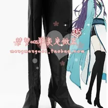 VOCALOID Mo qiangxian обувь для косплея ботинки изготовленные под заказ