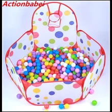 Actionbabei Новинка 1,2 м портативная крытая детская игровая палатка для игр морской шар бассейн ямы