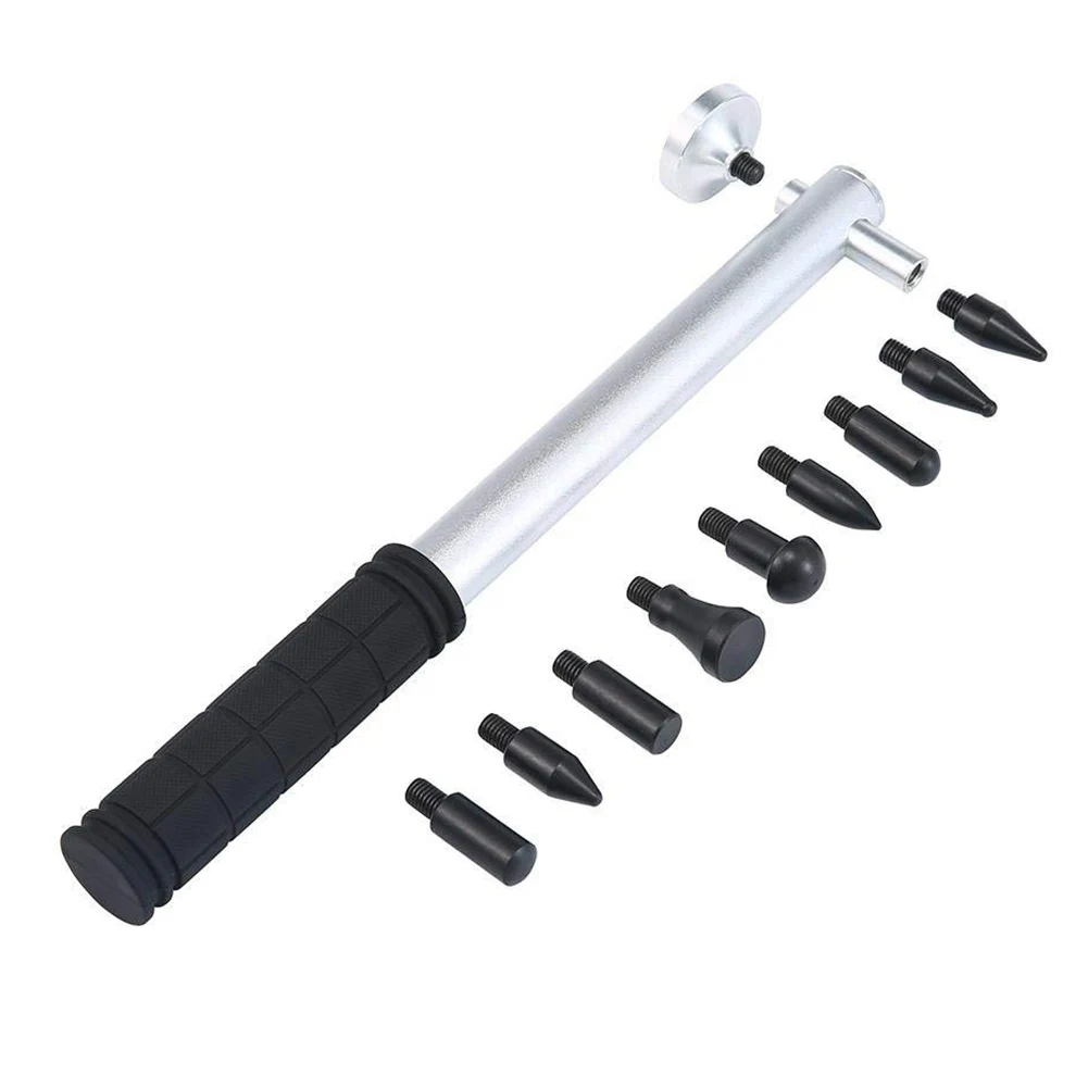 Auto Body Dent Repair Tools Aluminum Rubber Paintless Hammer Removal Tap Down Diy Knockdown huismerk kopen in de aanbieding Auto Body Dent Repair Tools Aluminum Rubber Paintless Hammer Removal Tap Down Diy Knockdown huismerk kopen in de aanbieding