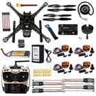 Cheap DIY FPV Drone W/ AT9S TX RX S600 4 axis Quadcopter APM 2.8 Flight Control GPS 7M 40A ESC 700kv Motor 4400MAH Battery Full Set