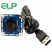 ELP 180 градусов Объектив Full HD Камера pcb 2 мега пикселей 120fps OV2710 веб-камеры Широкий формат