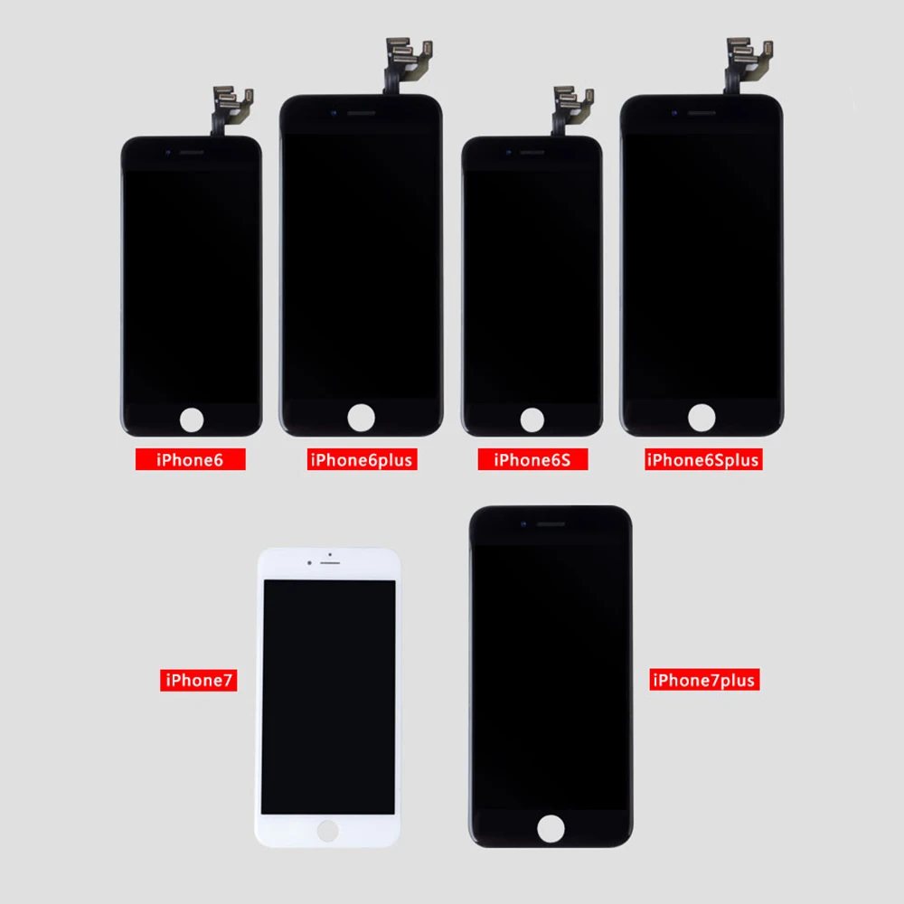 Полная сборка для iPhone 7 ЖК дисплей с камерой динамик 8 Plus экран замена 3D Touch