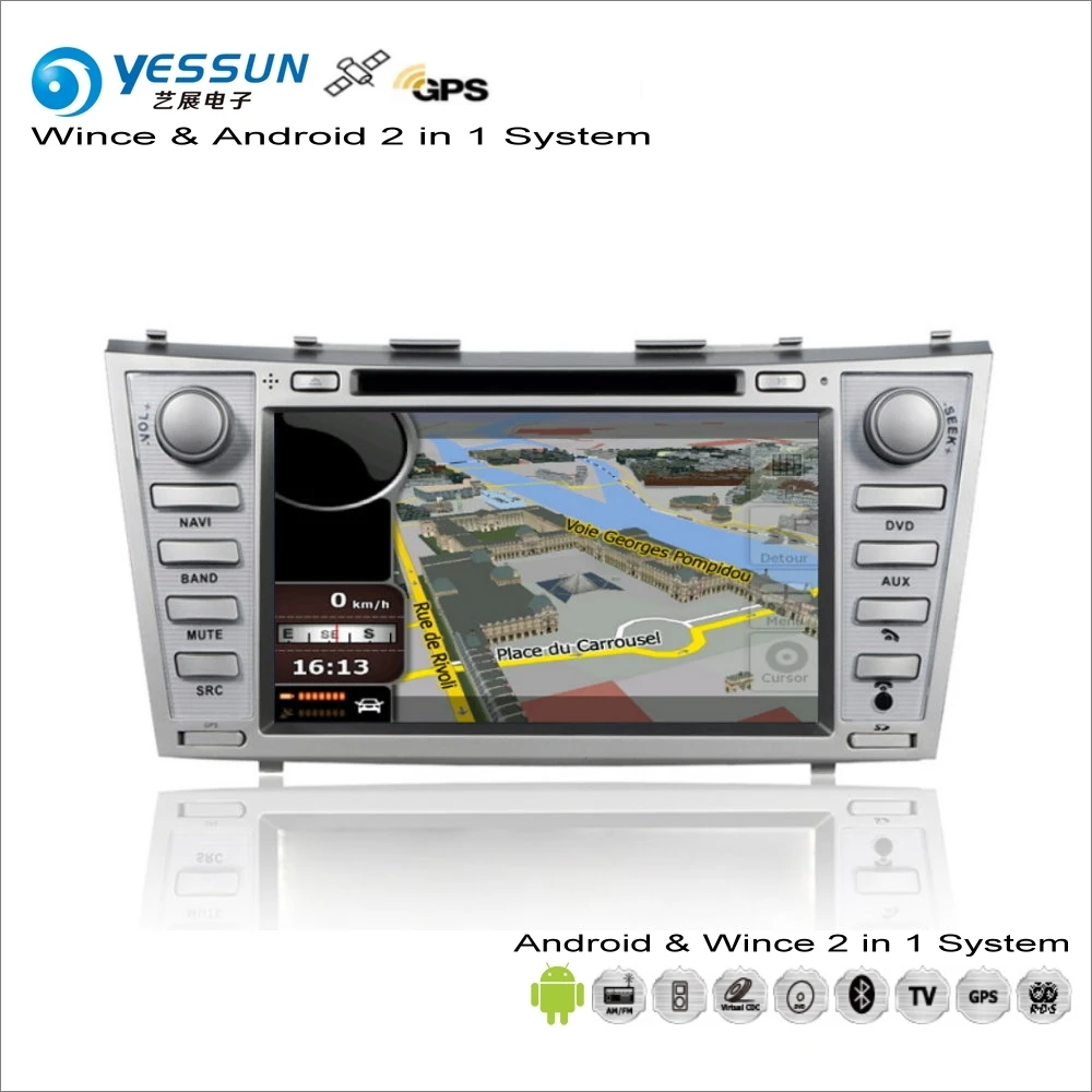 

YESSUN For Toyota Camry 2009~2011 - Car Android Multimedia Radio CD DVD Player GPS Navi Map Navigation Audio Video Stereo System