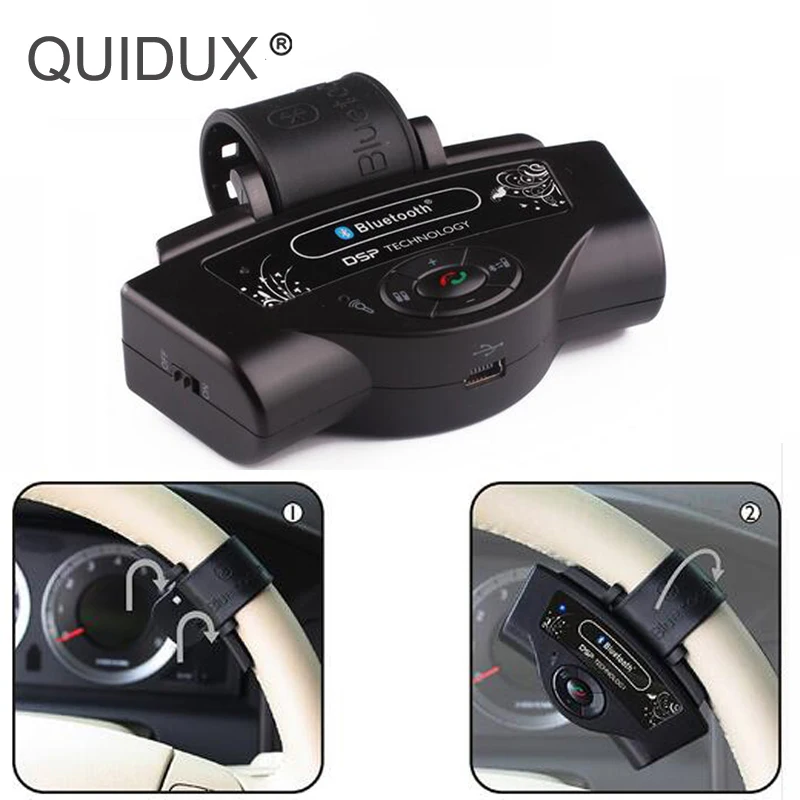 Buy Portable Wireless Steering wheel Auto Bluetooth