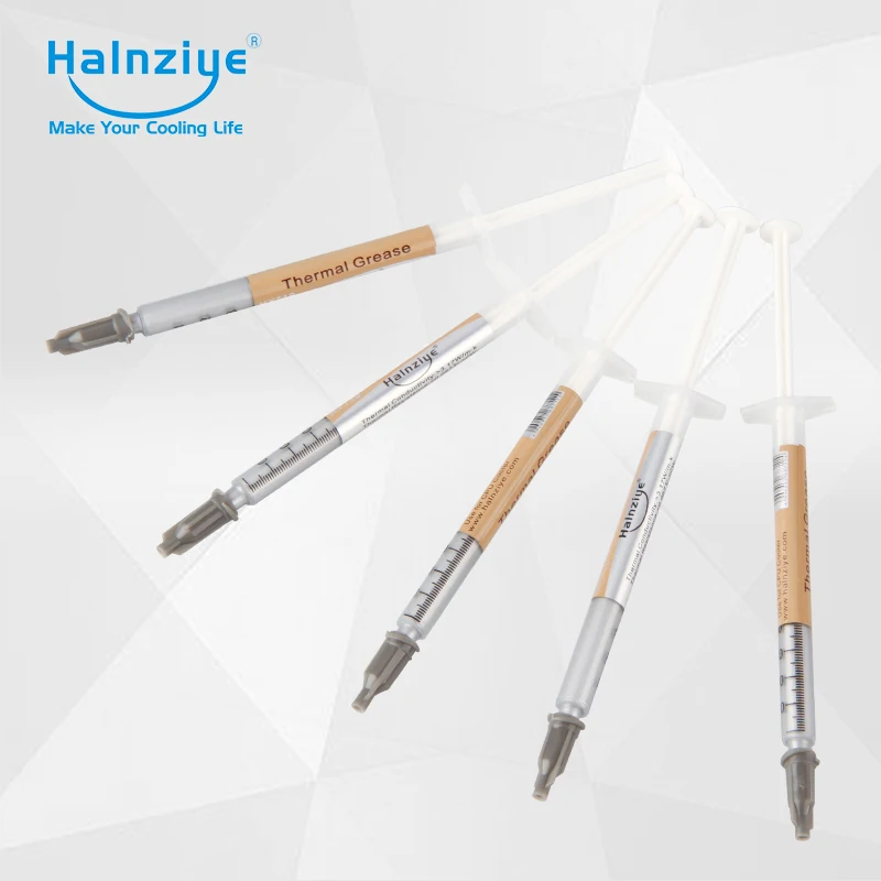 100PCS HY710 Thermal Grease Paste 0.5g Compound Silicon Scraper CPU HeatSink CPU GPU Cooling paste silicone Fan Thermal Paste