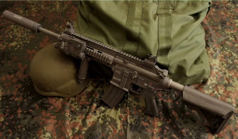 DIY 95 см 1:1 HK416 M416 бумажная модель Штурмовая винтовка пистолет головоломка игра